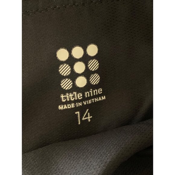 NWT Title Nine Women's 14 Black Recycled Clamber 2.0 Hiking Shorts 10" MSRP$89 - Picture 7 of 10